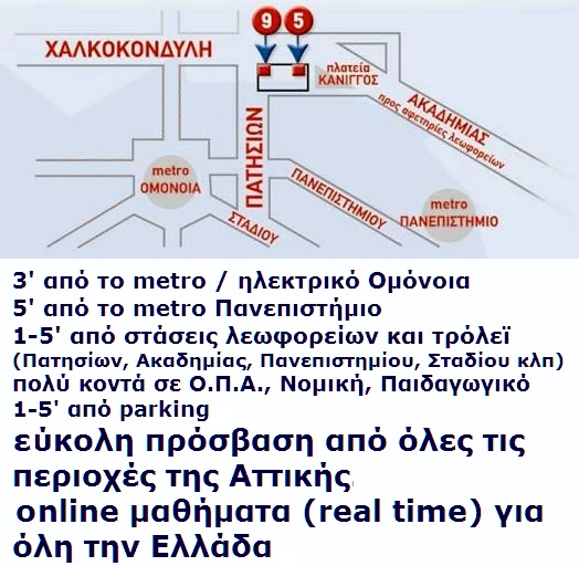 Χάρτης Ευρωδιάσταση Αθήνα